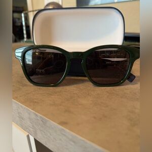 Lacoste Men’s 52mm Color Block Square Dark Green Sunglasses